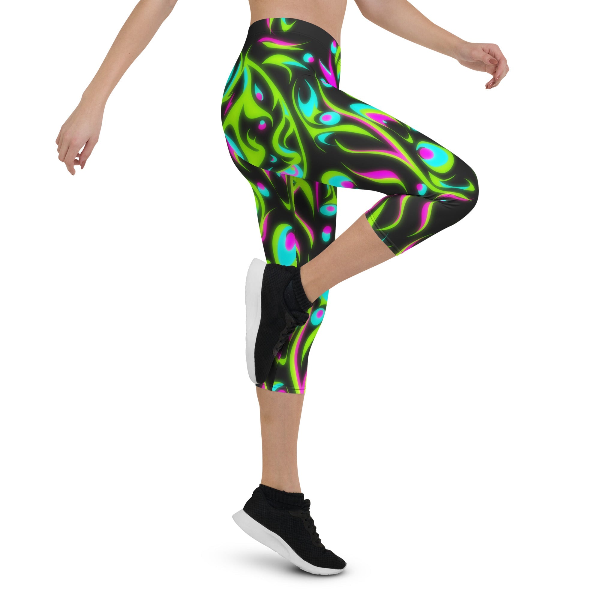 Neon Frenzy Capris