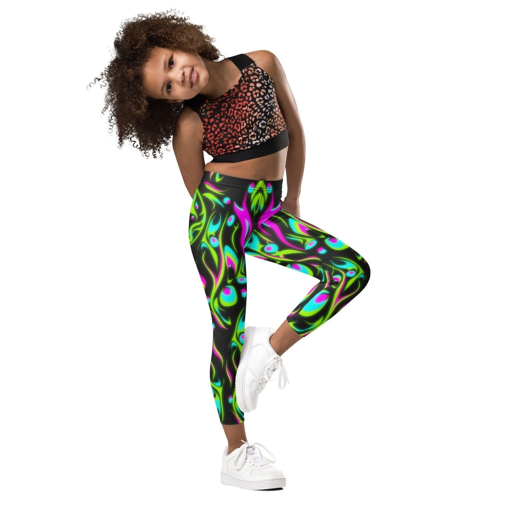 Neon Frenzy Kid's Leggings