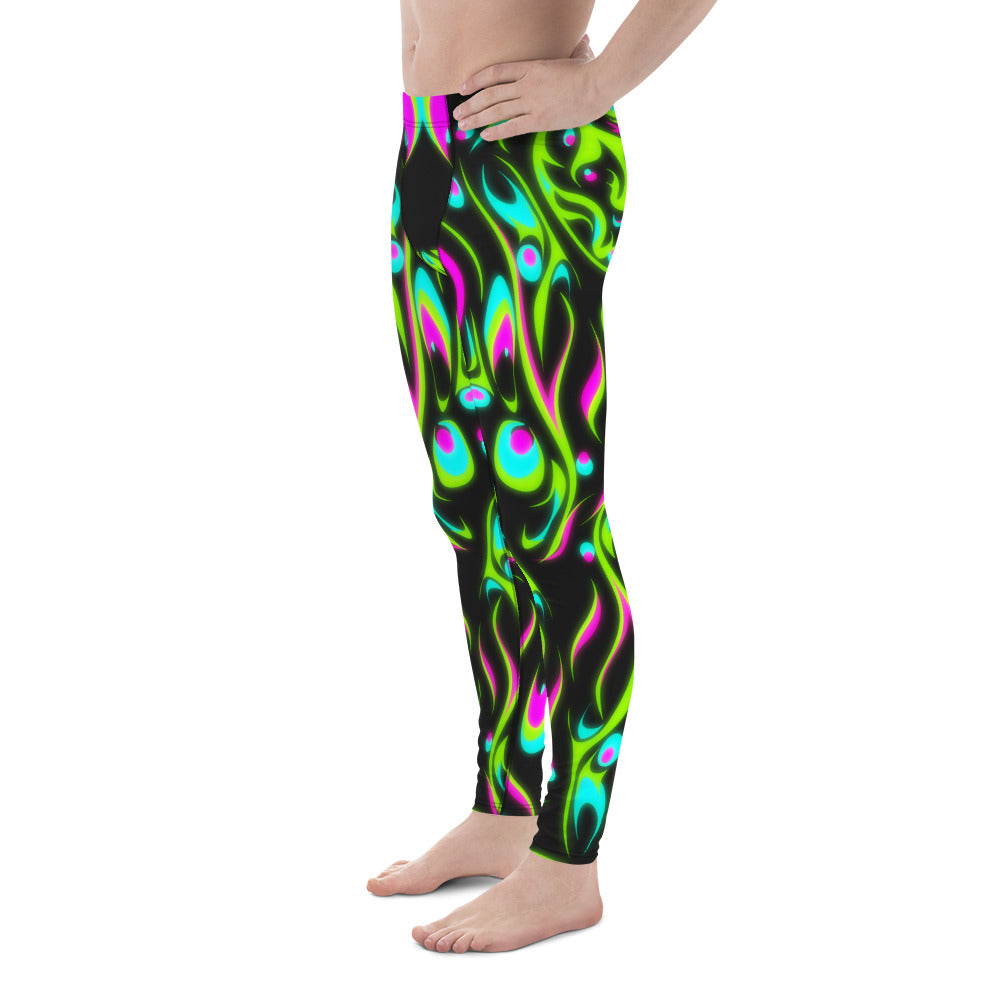 Neon Frenzy Men's Leggings