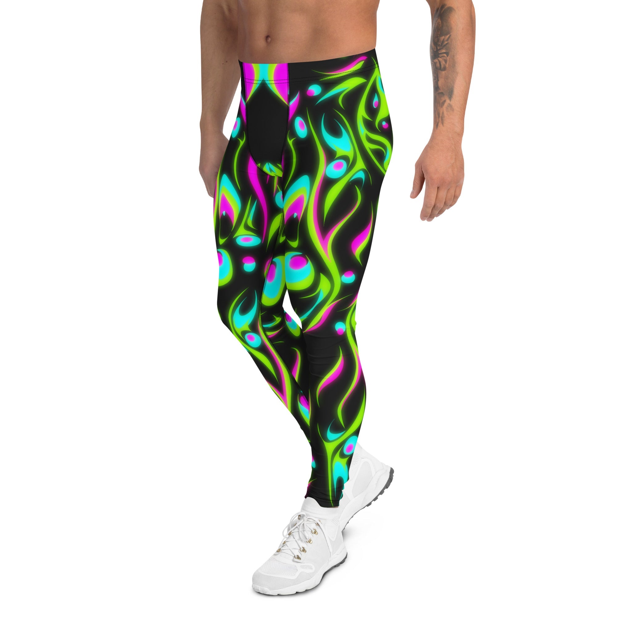 Neon Frenzy Men's Leggings