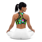 Neon Frenzy Sports Bra
