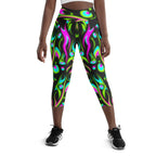 Neon Frenzy Yoga Capris