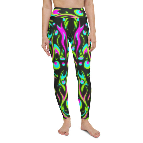 Neon Frenzy Yoga Leggings