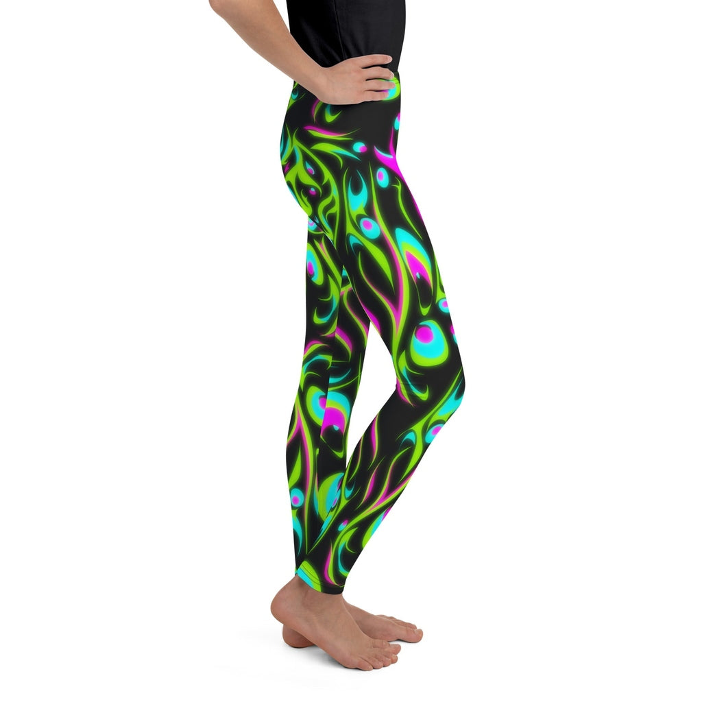 Neon Frenzy Youth Leggings