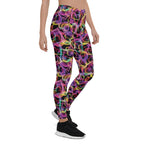 Neon Heart Leggings