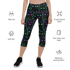 Neon Kitties Capris