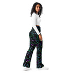 Neon Kitties Flare Leggings