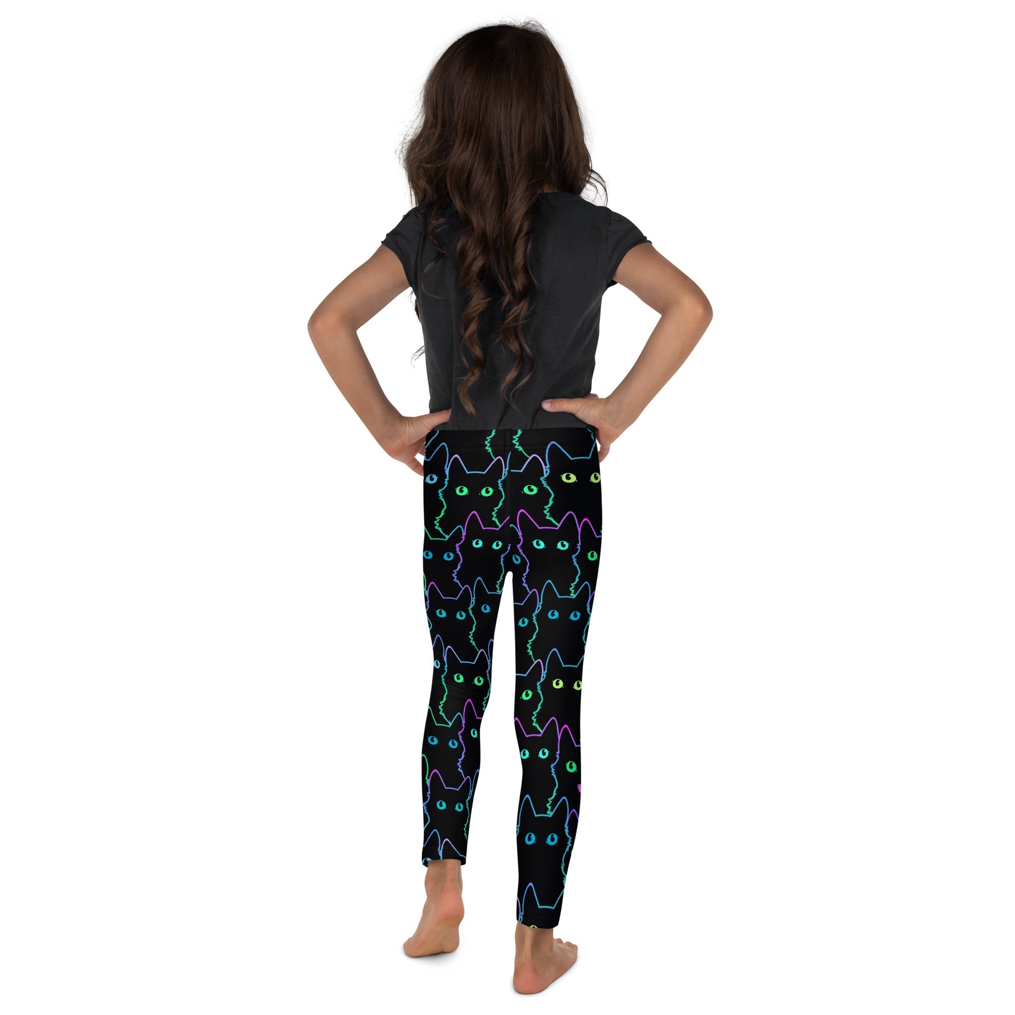 Neon Kitties Kid's Leggings