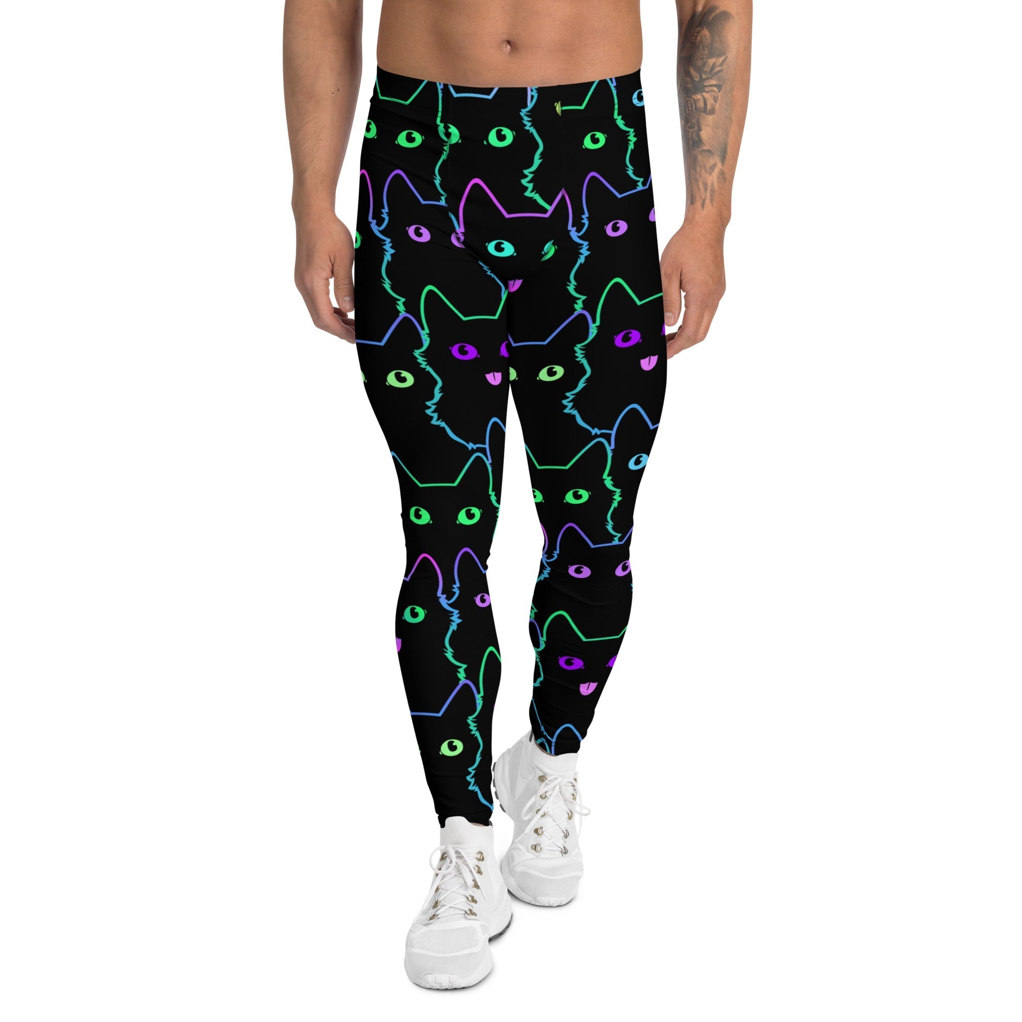 Neon Kitties Men's Leggings