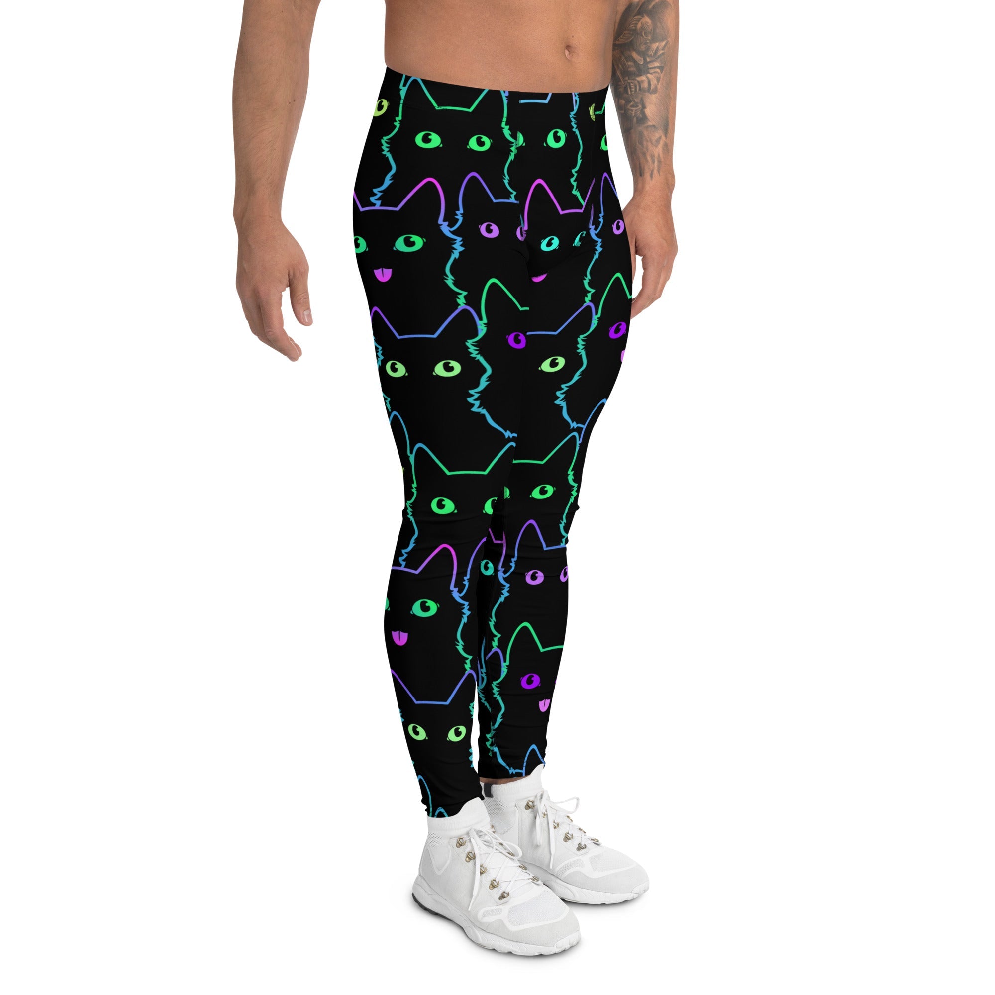 Neon Kitties Men's Leggings