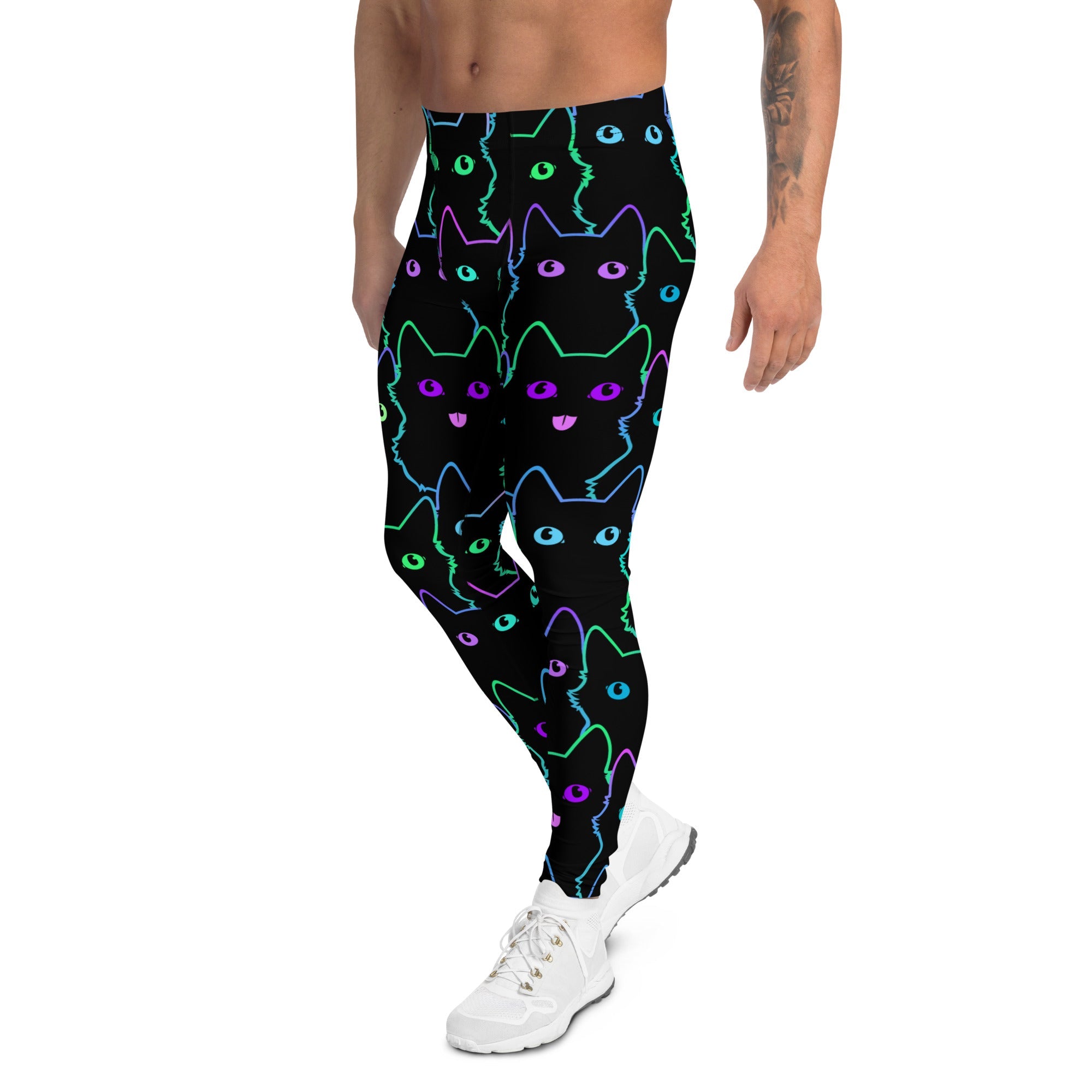 Neon Kitties Men's Leggings