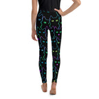 Neon Kitties Youth Leggings