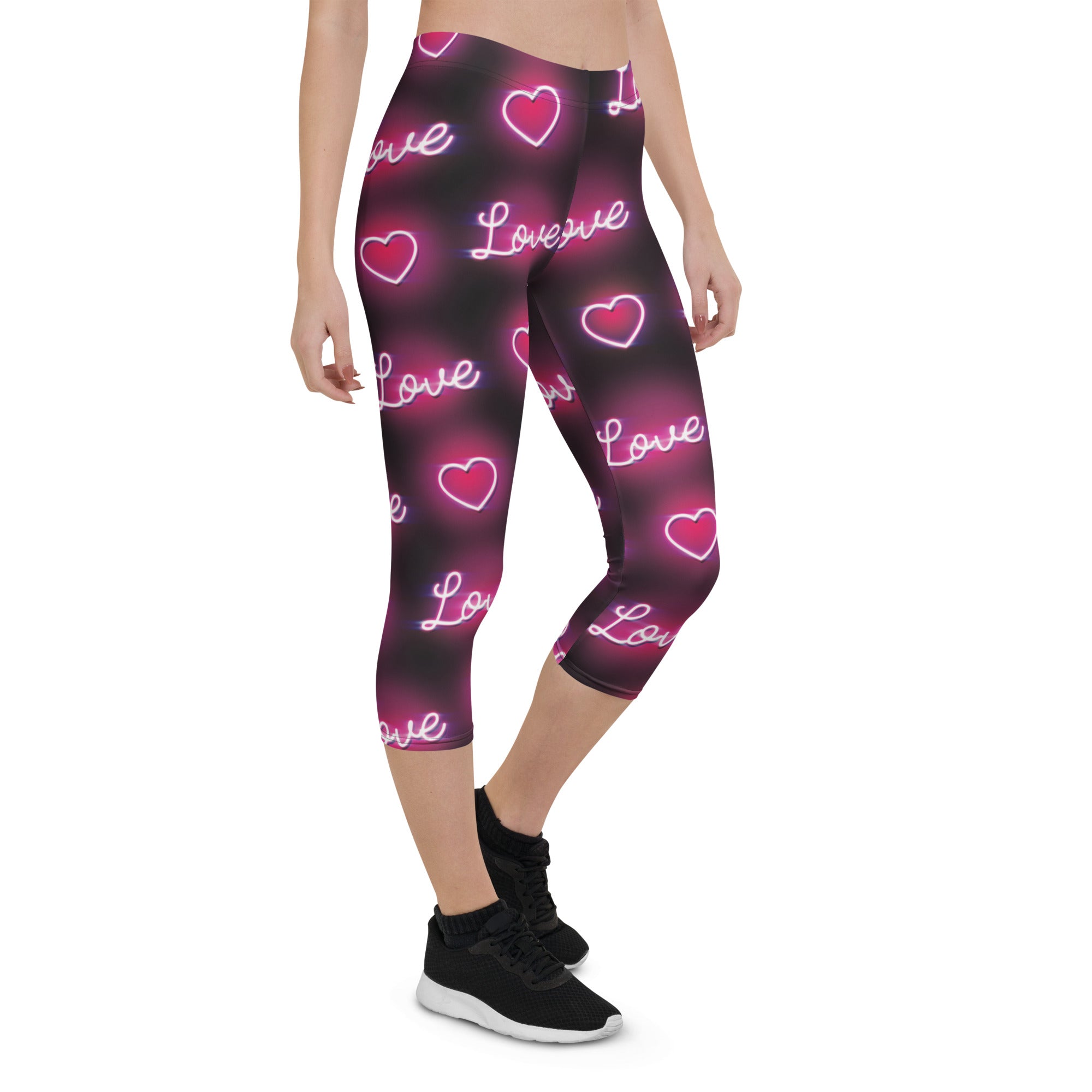Neon Love Capris