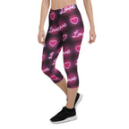 Neon Love Capris