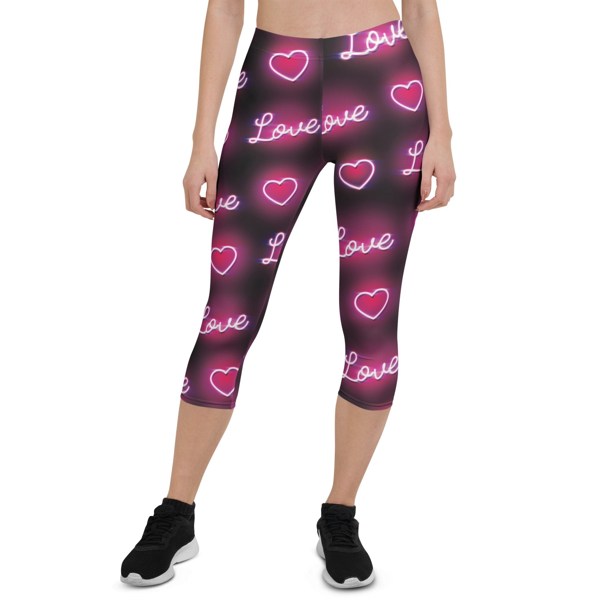 Neon Love Capris