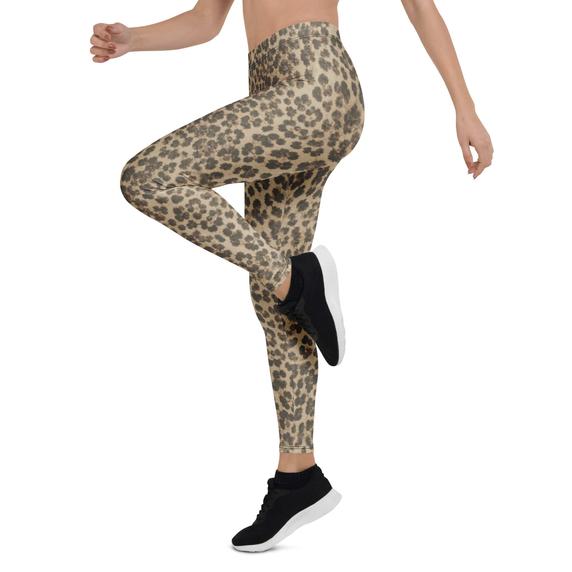 Neutral Leopard Leggings