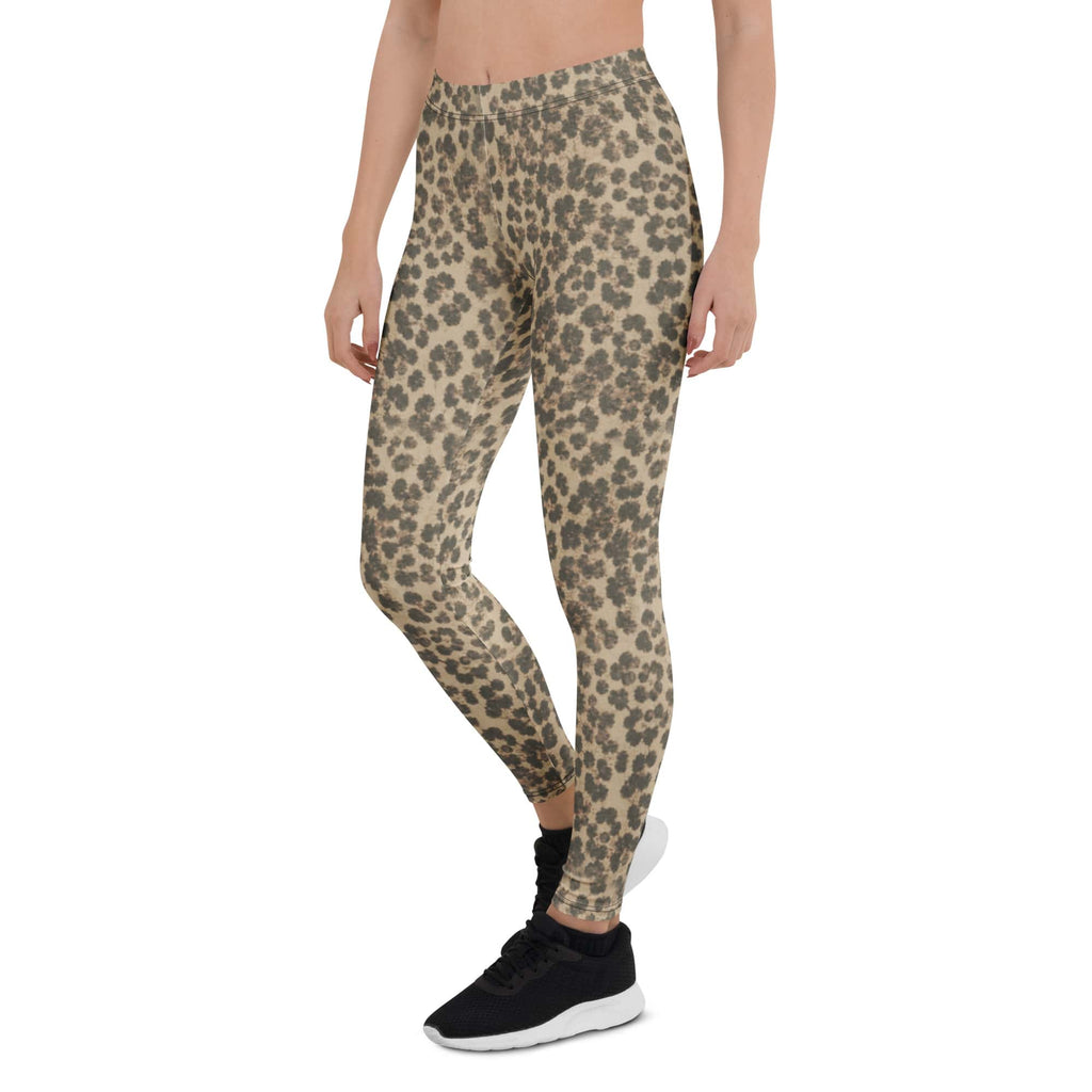Neutral Leopard Leggings
