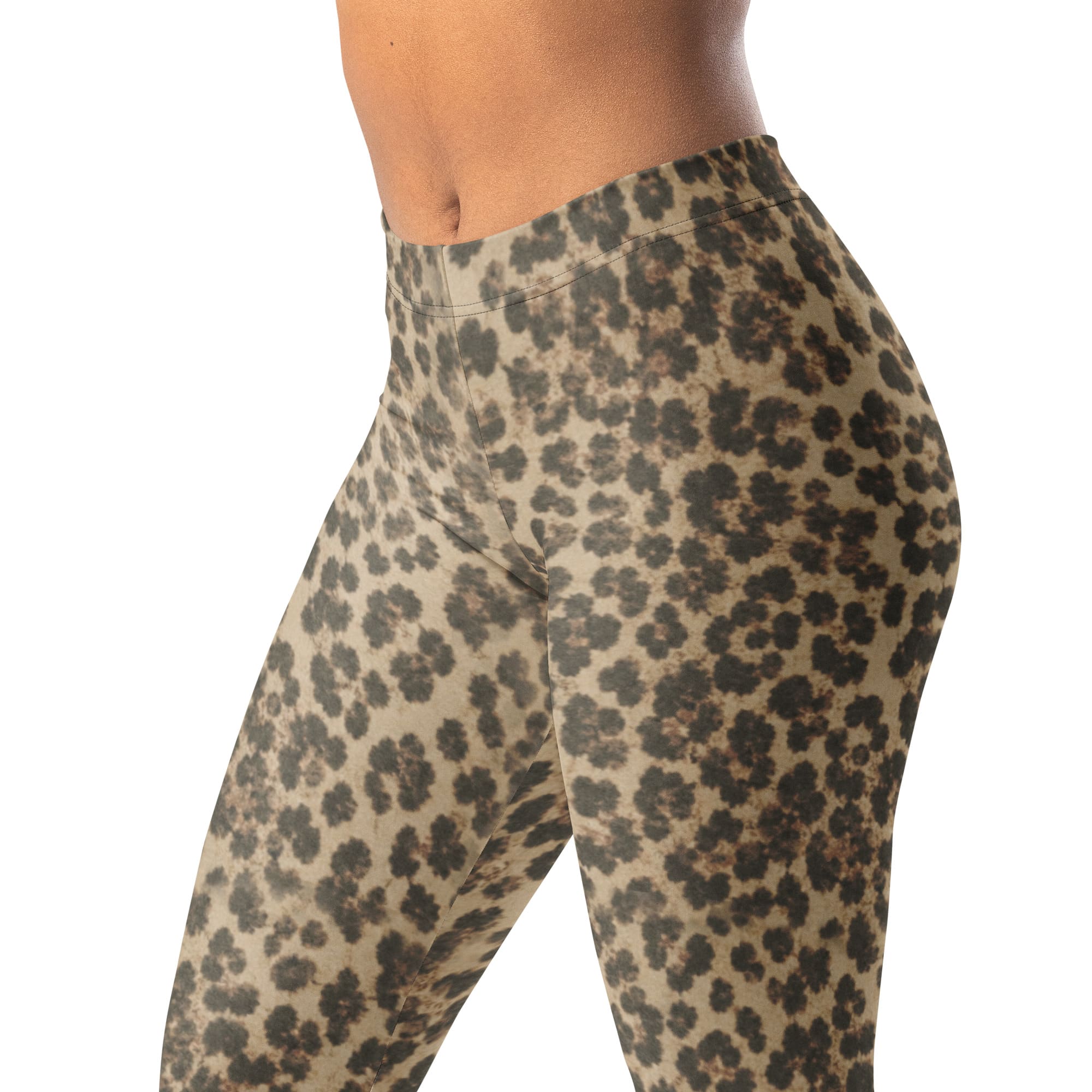 Neutral Leopard Leggings