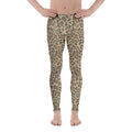 Neutral Leopard Men's Leggings