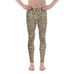 Neutral Leopard Men's Leggings