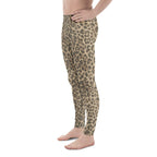 Neutral Leopard Men's Leggings