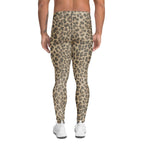 Neutral Leopard Men's Leggings