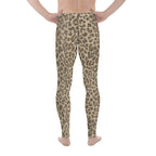 Neutral Leopard Men's Leggings