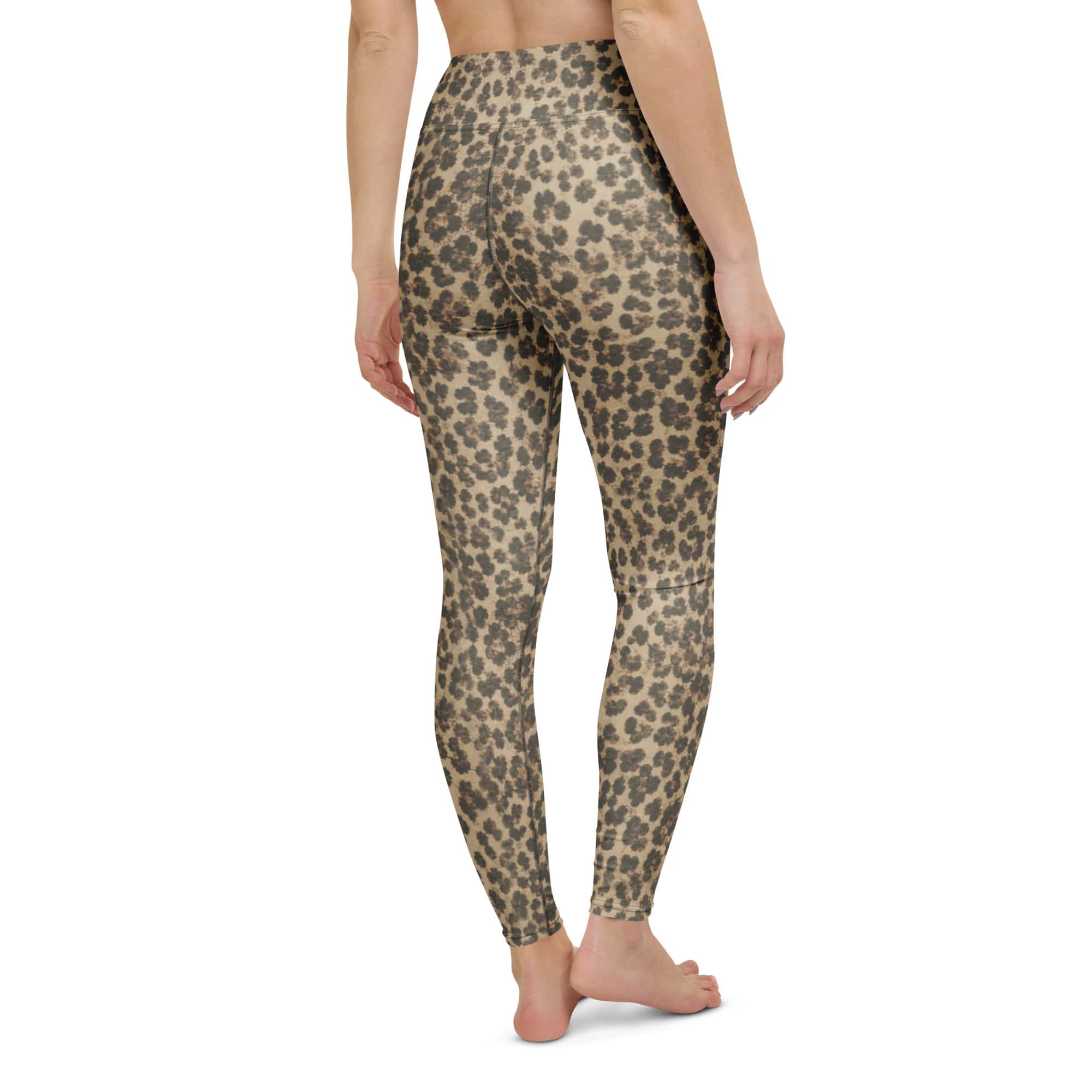 Neutral Leopard Yoga Leggings