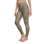 Neutral Leopard Yoga Leggings