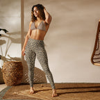 Neutral Leopard Yoga Leggings