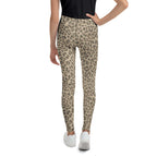Neutral Leopard Youth Leggings