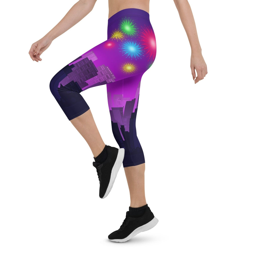 New Year City Capris
