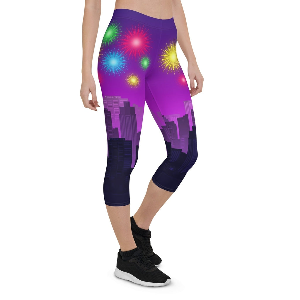 New Year City Capris