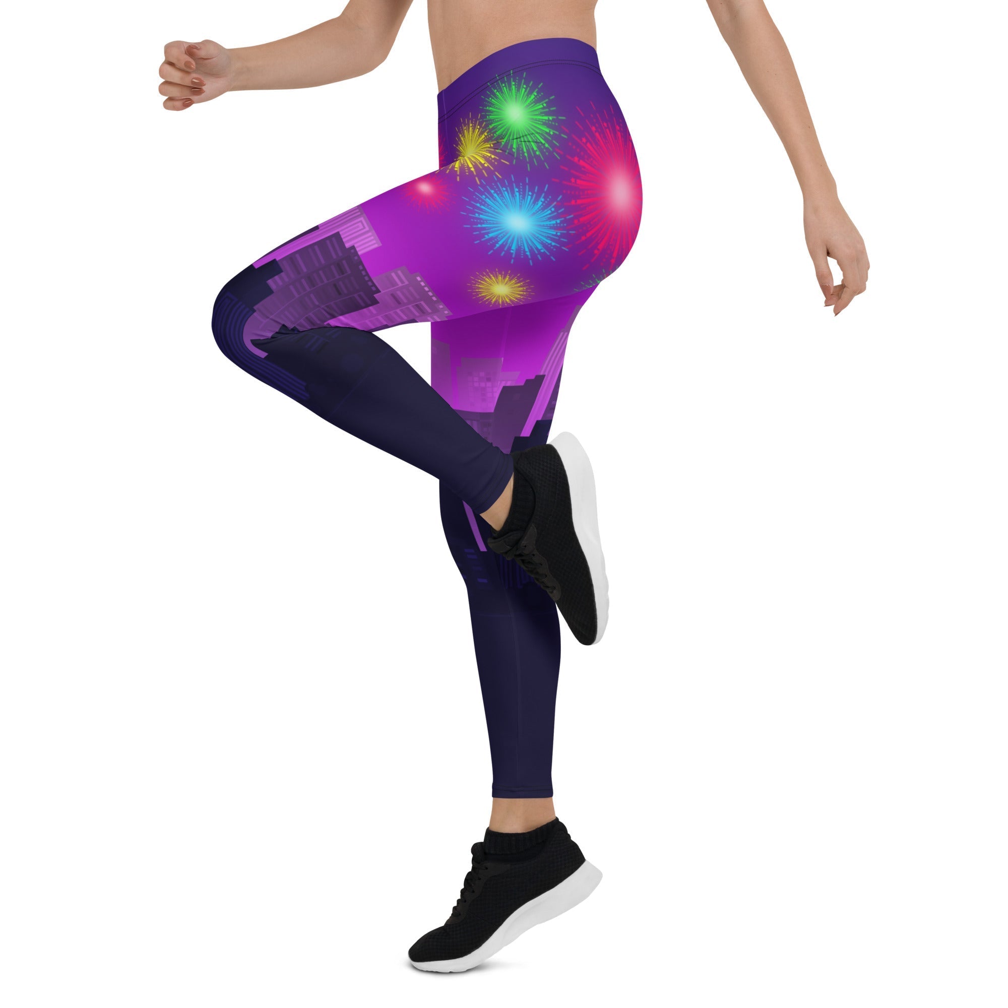 New Year City Leggings