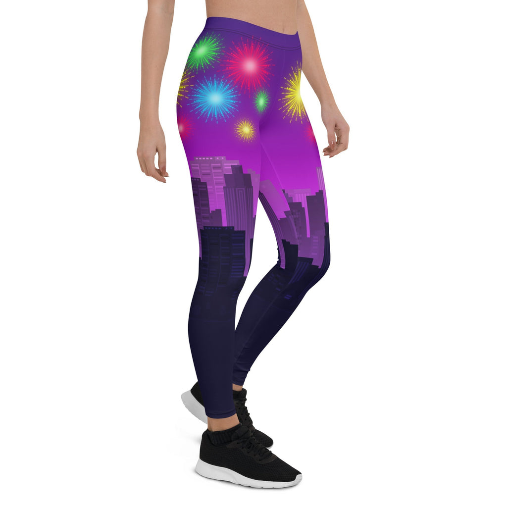 New Year City Leggings