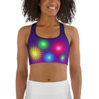 New Year City Sports Bra