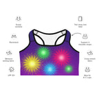 New Year City Sports Bra