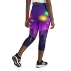 New Year City Yoga Capris