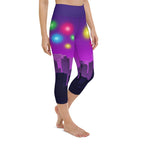 New Year City Yoga Capris