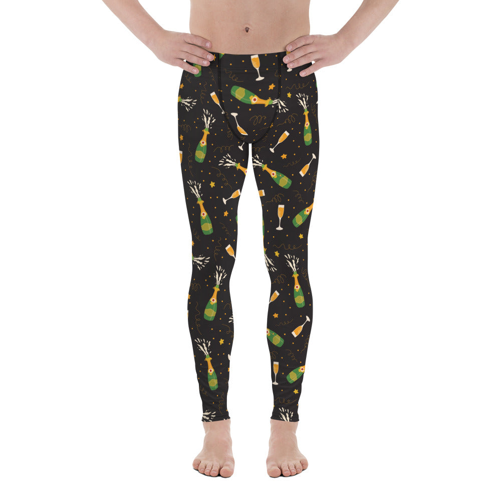 New Year's Toast Men's Leggings