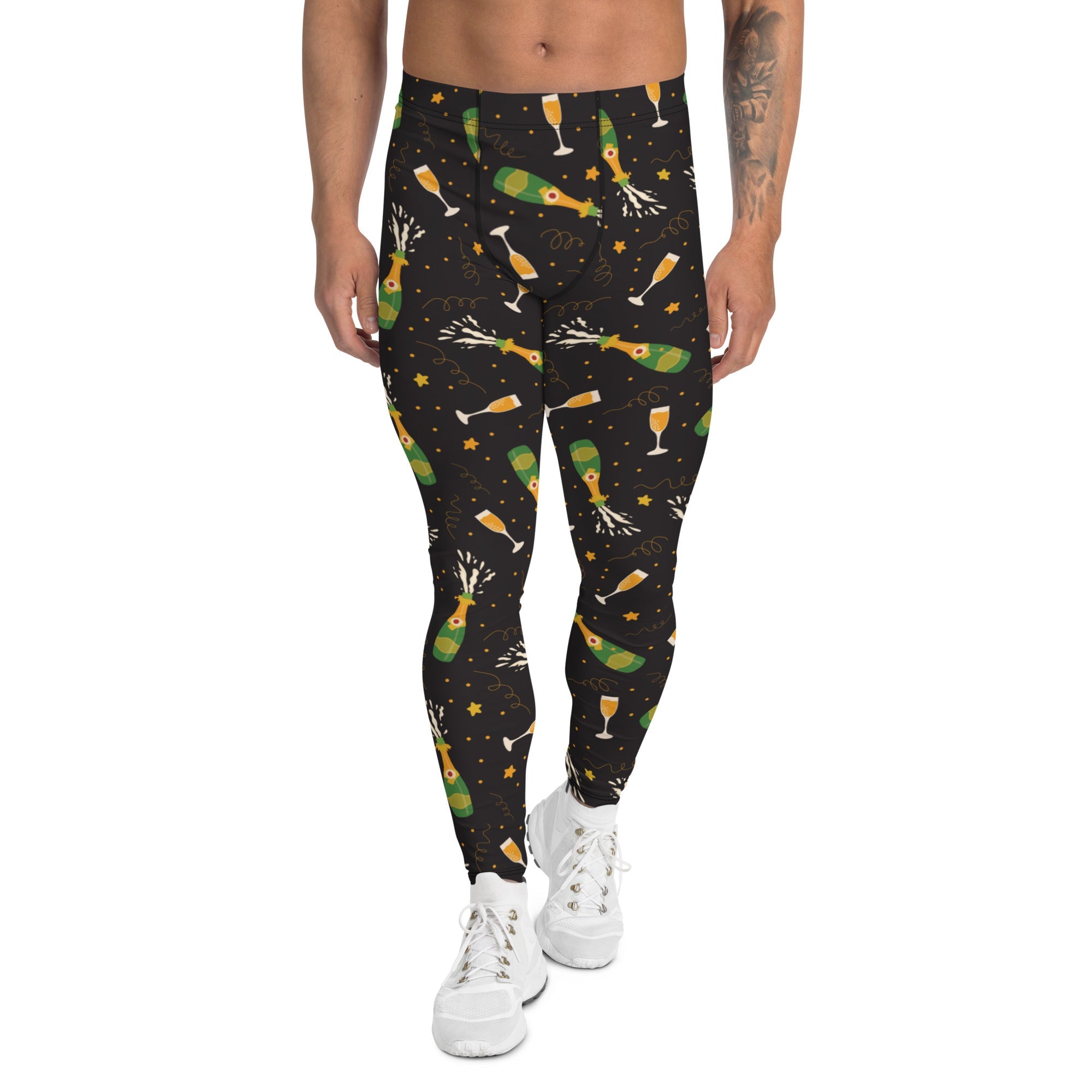 New Year's Toast Men's Leggings