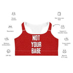 Not Your Babe Sports Bra
