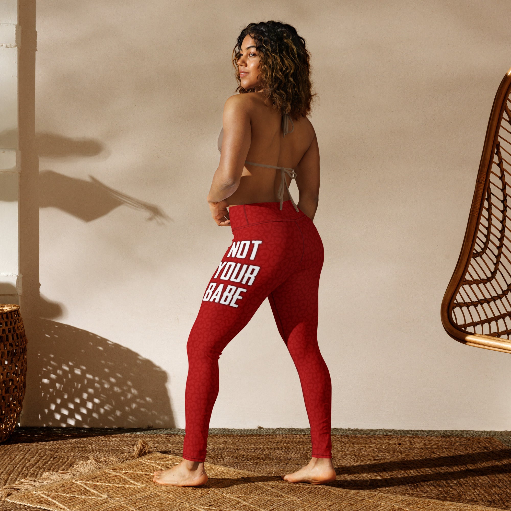 Not Your Babe Yoga Leggings
