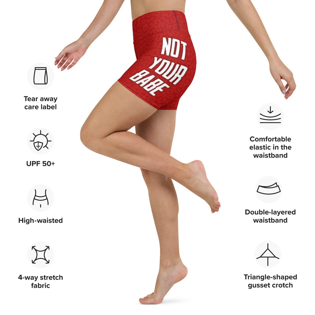 Not Your Babe Yoga Shorts