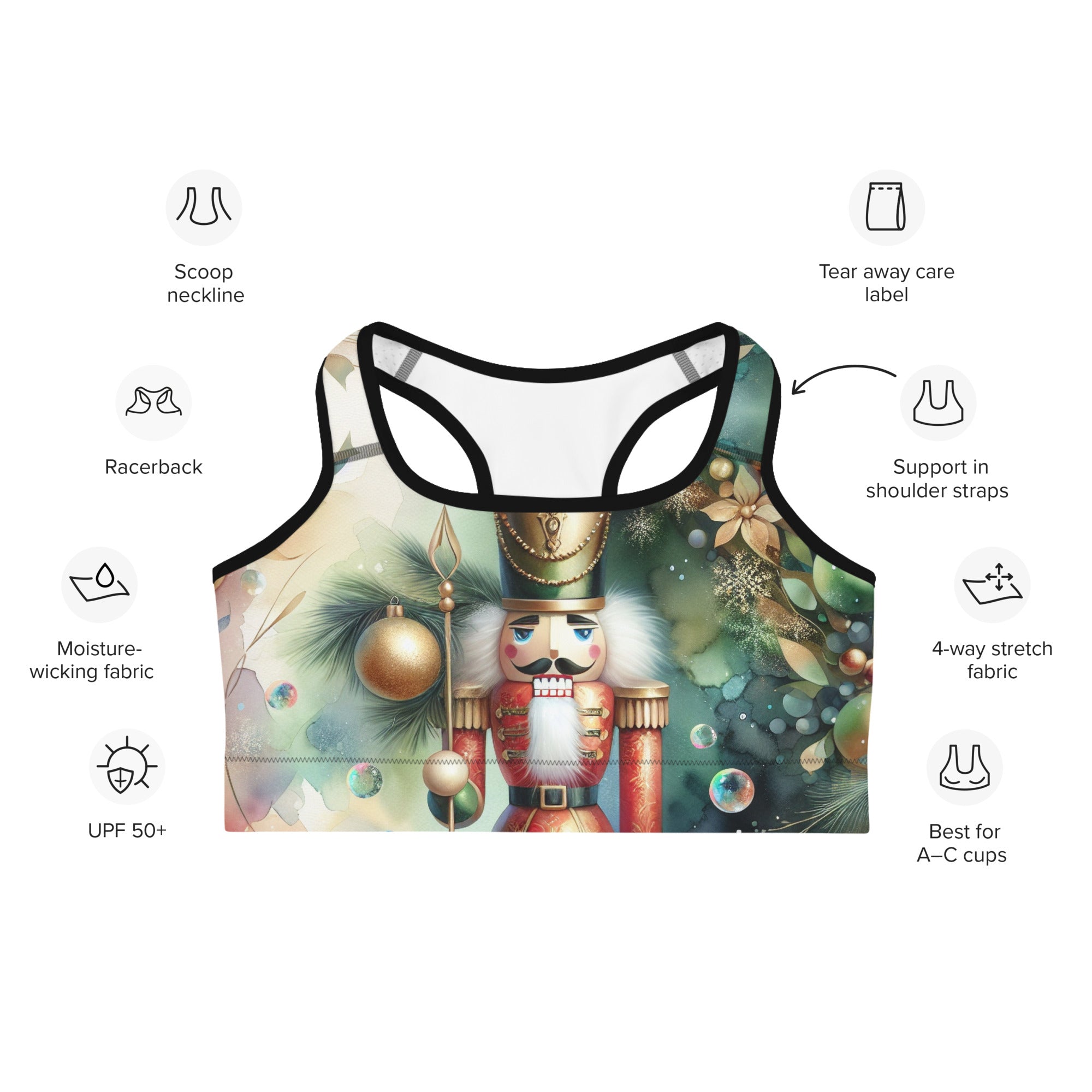 Nutcracker Magic Sports Bra