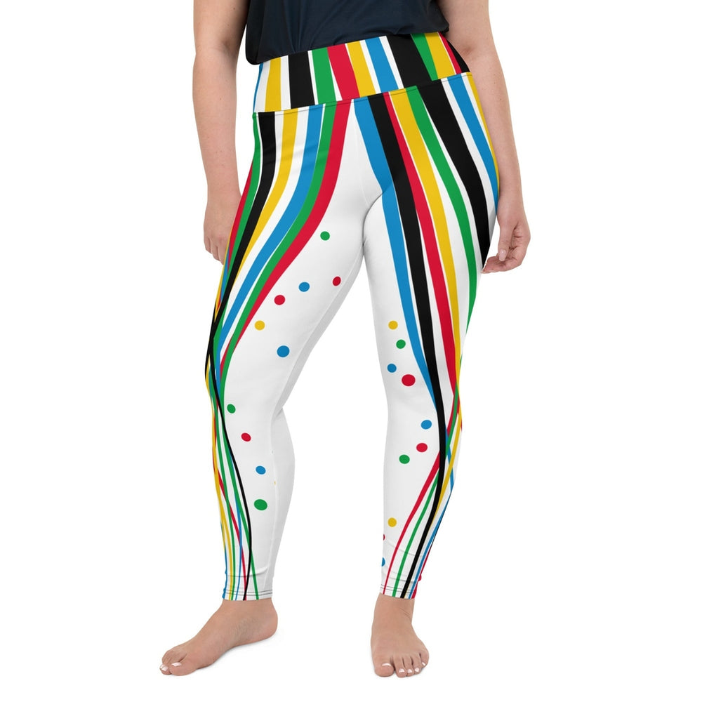 Wear The Expression All-Over Print Plus Size Leggings