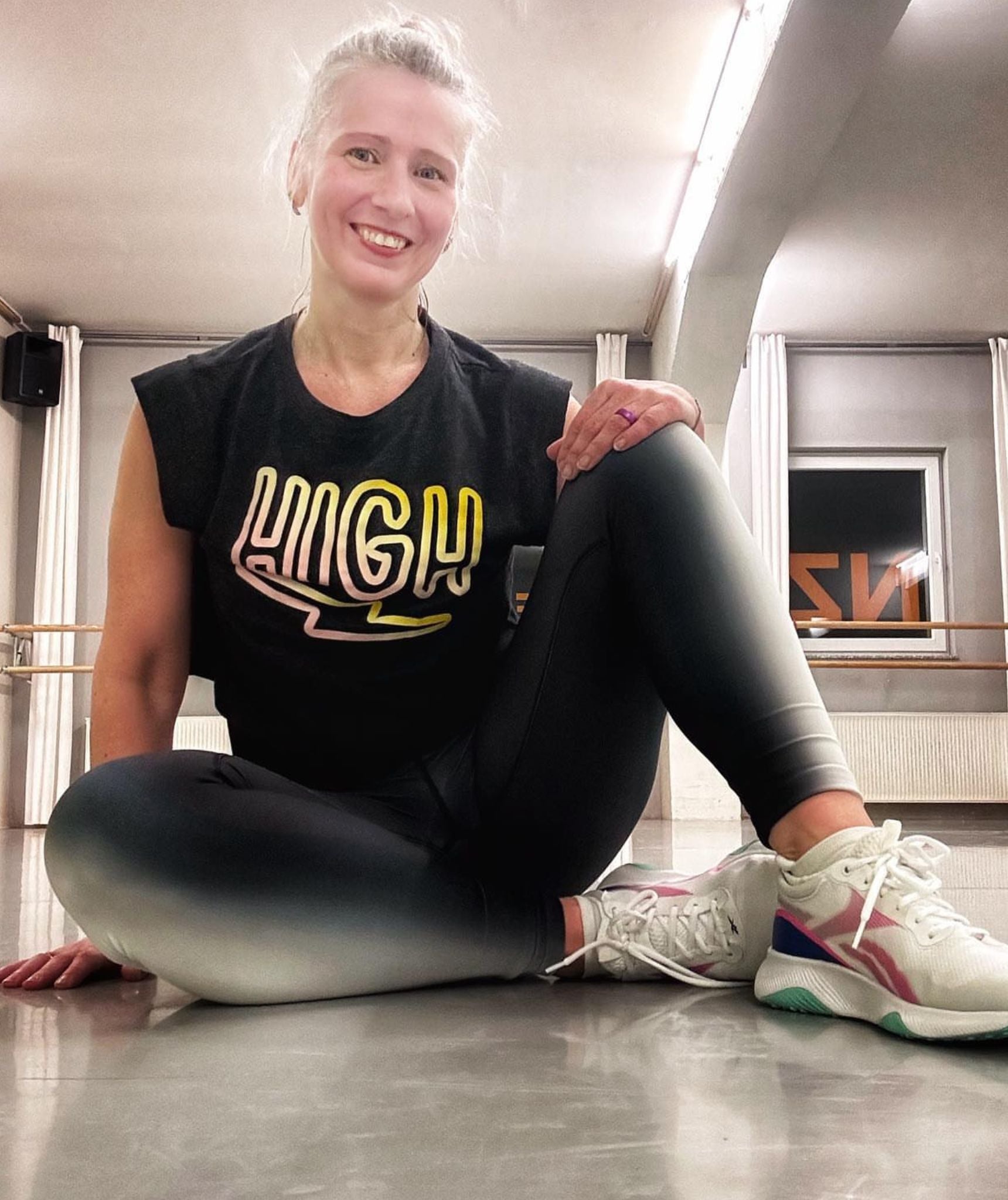 Ombre Optical Illusion Leggings