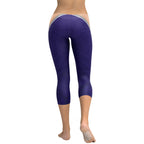Open Zipper Capris