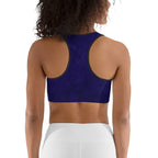 Open Zipper Sports Bra