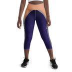 Open Zipper Yoga Capris